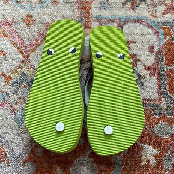 Lemon Green Havaianas Flip Flops - Picture 3 of 4